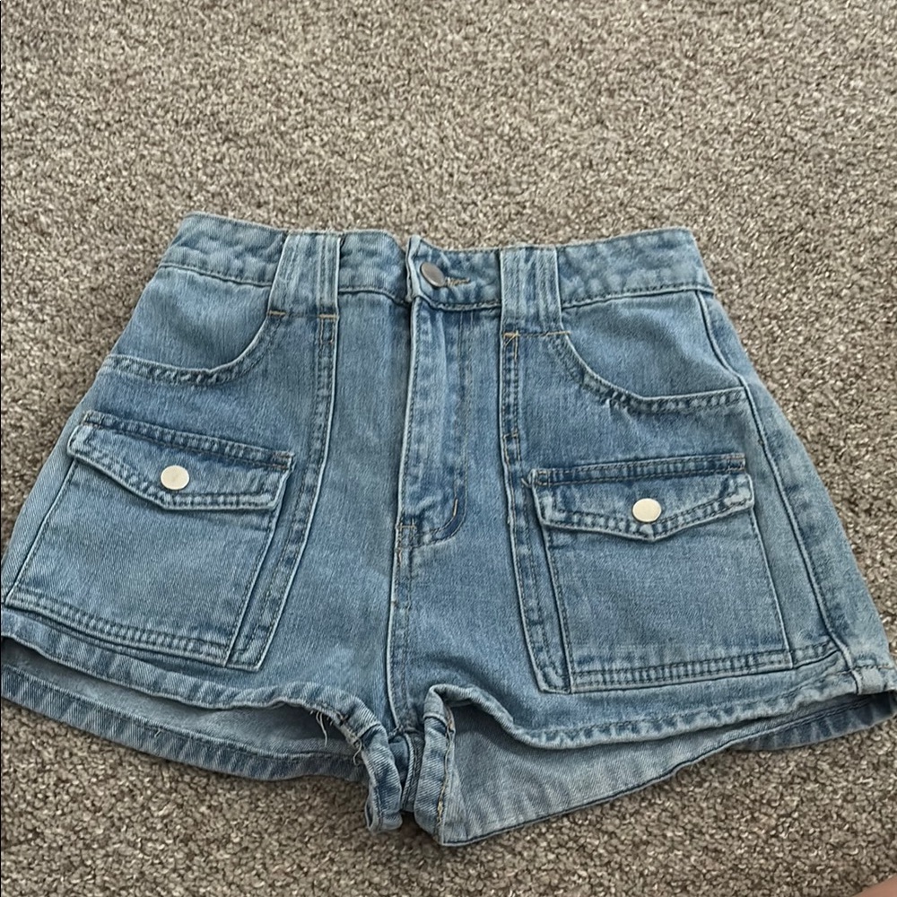 Denim Blue Women's Shorts